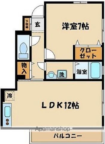 シャルマンステラ Cの間取り写真