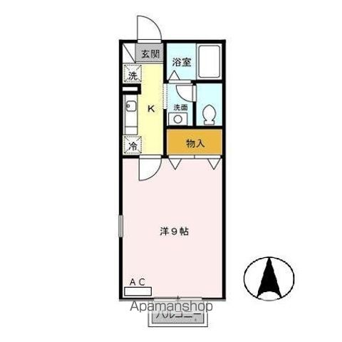 ブランヴェールの間取り写真