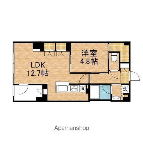 スタイリオ元住吉IIの間取り写真