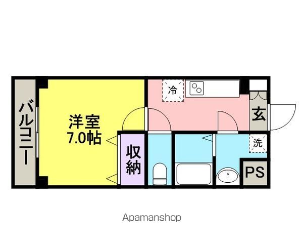 ヴァンドムールの間取り写真
