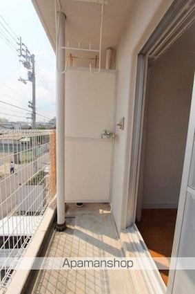 コート扇町Ⅰ[1K/19.8m2]のバルコニー