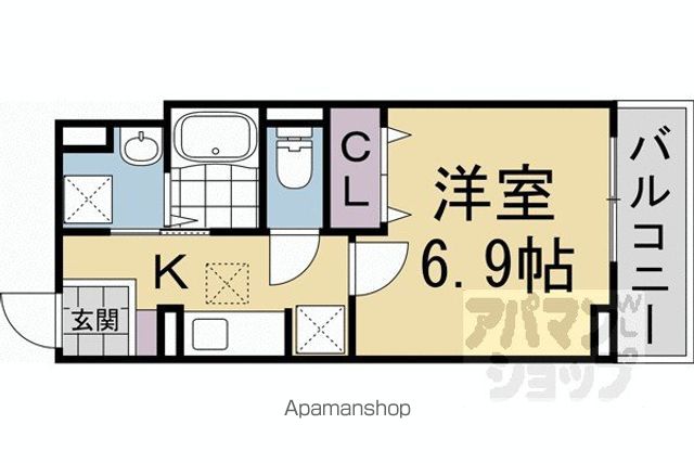 ヒカルサ京都大宮中林IIの間取り写真