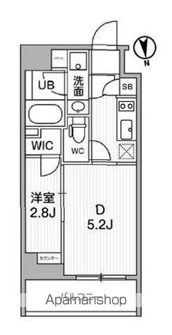 ALTERNA東池袋の間取り写真