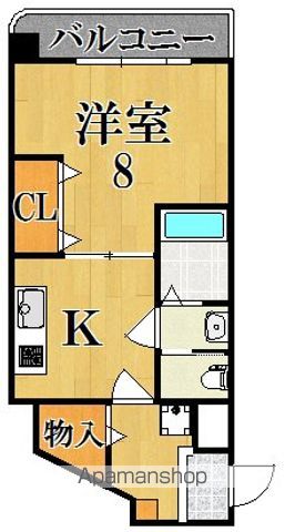 OMマンション東生駒の間取り写真