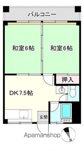 第1旭ビルの間取り写真