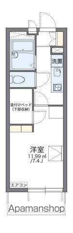 レオパレスサウレの間取り写真