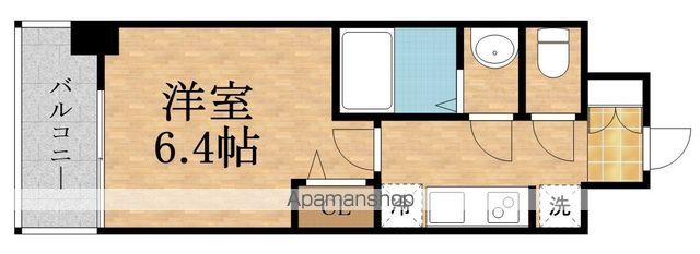 アリヴィス都島北通の間取り写真