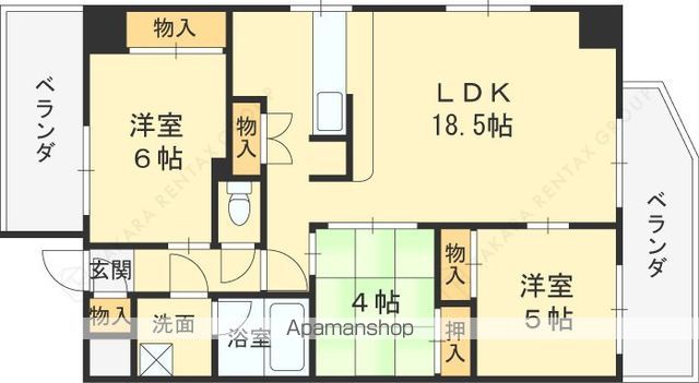 LA DOUCEUR西宮北口の間取り写真