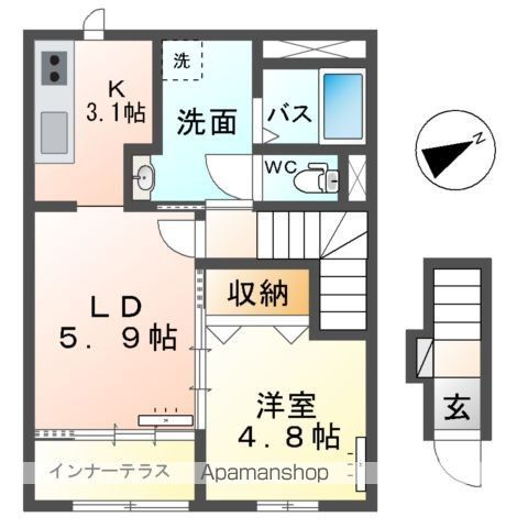 ノワレーヴの間取り写真