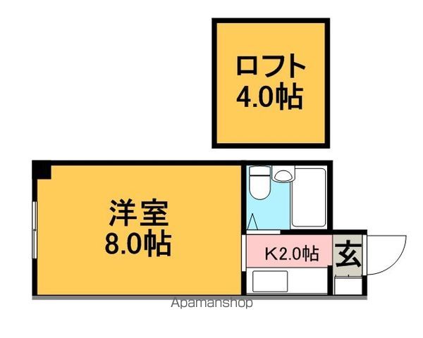 クィーン南5条の間取り写真