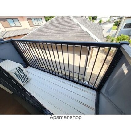 エトワールあすか　Ａ棟[2DK/53m2]のバルコニー