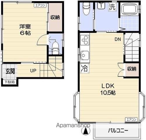 野沢１丁目戸建の間取り