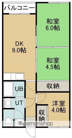 シャトーはまなすの間取り