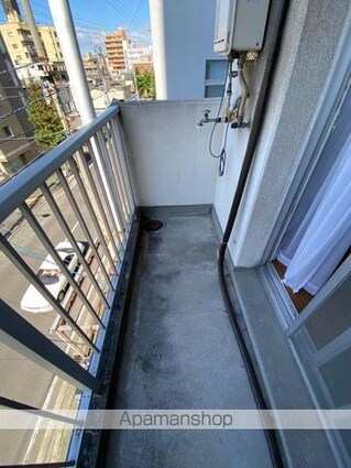コート築地[1K/19m2]のバルコニー