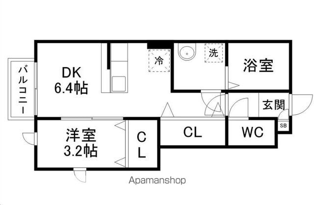フォレス北仙台IIの間取り写真
