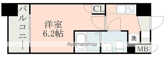 S−RESIDENCE照国ASCENTの間取り写真