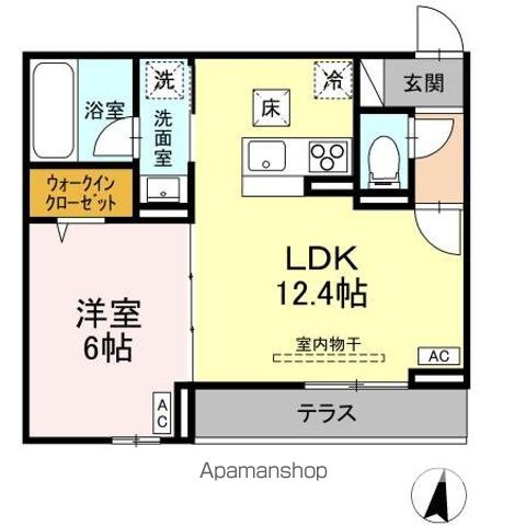 ITOVIA青葉の間取り写真