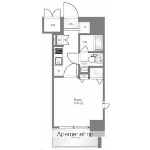 SHOKEN RESIDENCE横浜桜木町の間取り写真