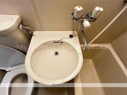 東京都練馬区平和台２丁目[1R/17.35m2]の洗面所