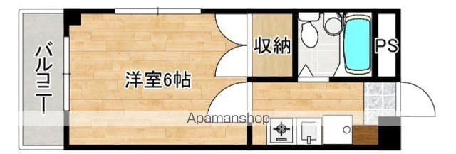 パステルクボ15の間取り写真