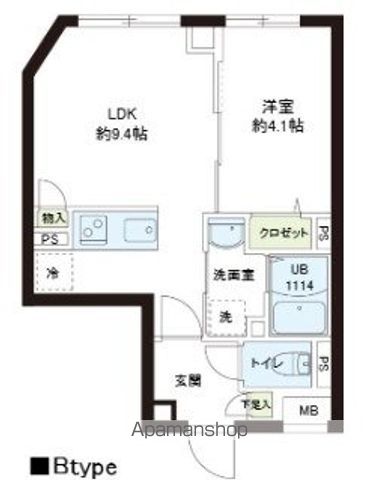レピュア小石川レジデンスの間取り写真