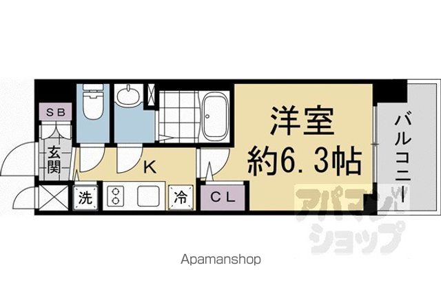 エスリード京都吉祥院ヴィーナの間取り写真