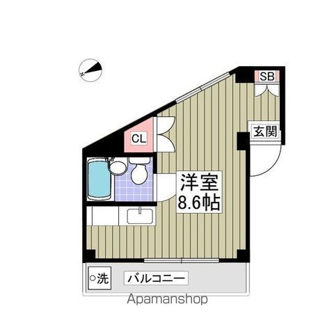 サンハイム 中野の間取り写真