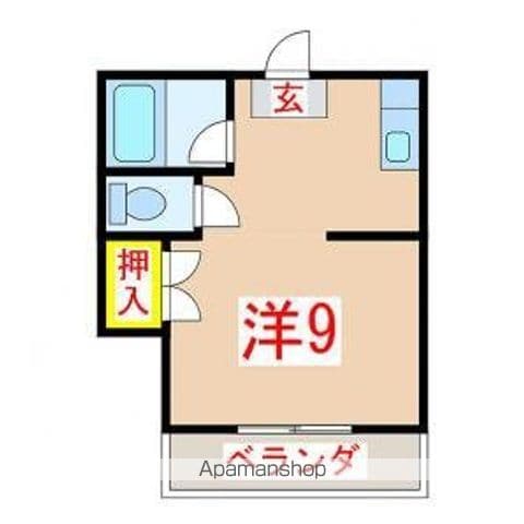 パーソネージュ鴨池の間取り写真