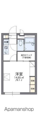 レオパレスYOSIGENの間取り写真