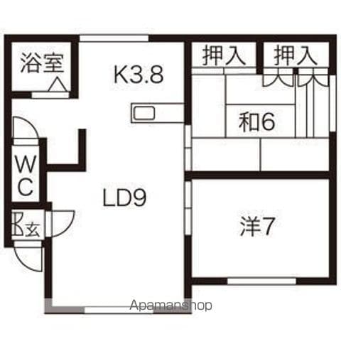 KHヒルズの間取り写真