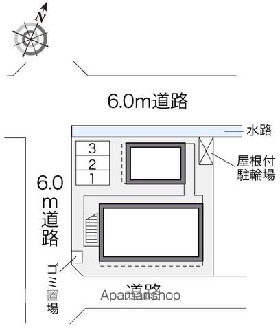 レオパレスフォレット 206 ｜ 千葉県松戸市大金平３丁目163-2（賃貸アパート1LDK・2階・39.74㎡） その22