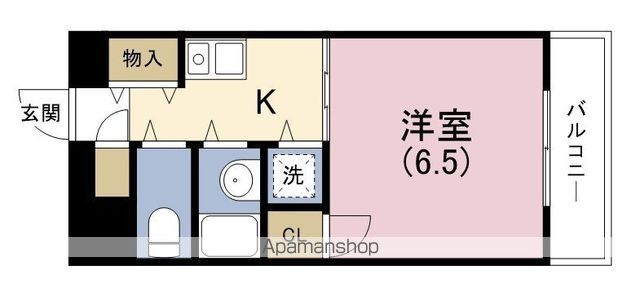 エトワール北梅田の間取り写真