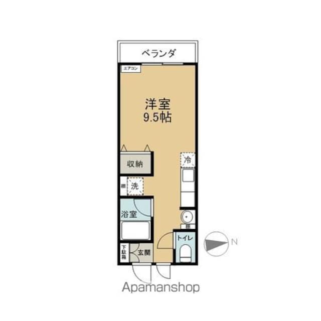 メゾンＭＩＴＳＵＩ[1R/29.12m2]の間取図