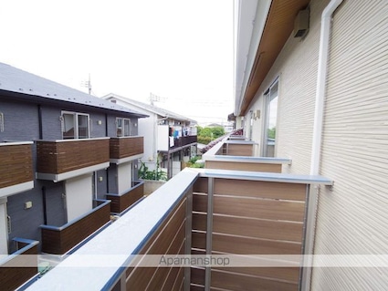 東京都三鷹市野崎４丁目[2SLDK/66.24m2]のバルコニー