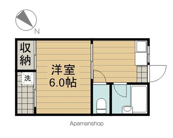 【調布市菊野台のマンションの間取り】