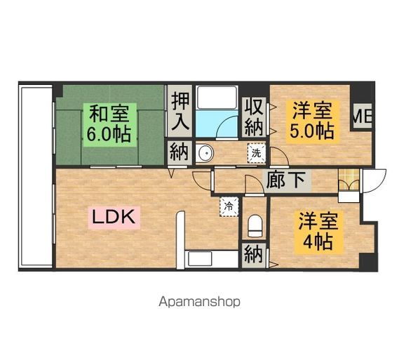 INSURANCE BLDG.Vの間取り写真