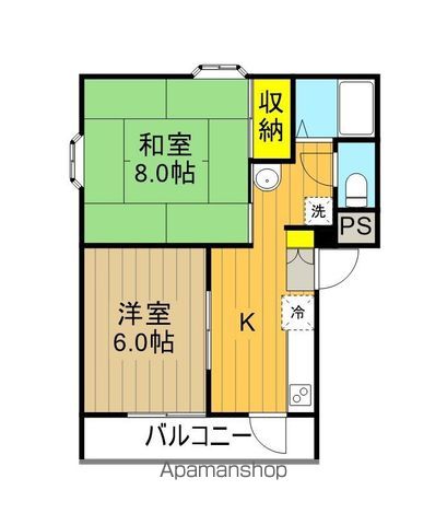 ヴェルドール長者の間取り写真