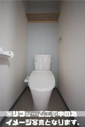 グランデュール[1R/17.09m2]のトイレ