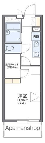 レオパレス飛鳥の間取り写真