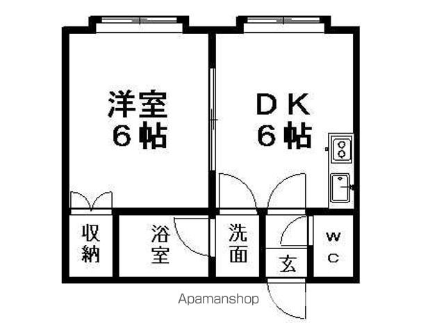 エミネンス美園114の間取り写真