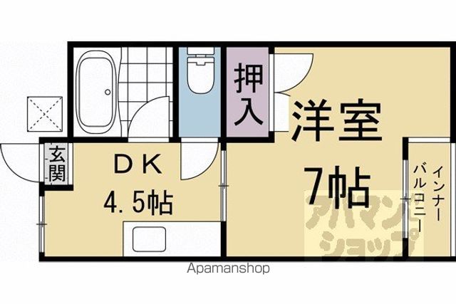 ハイツマツモトの間取り写真