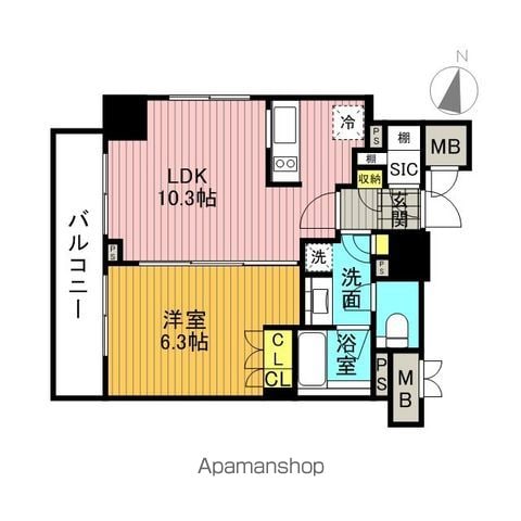 コンフォリア文京春日の間取り写真