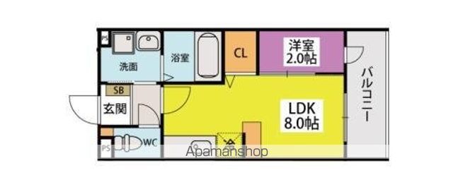 グラン　ソレイユ博多南の間取り