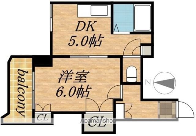 エンドレス三井南5条Iの間取り写真