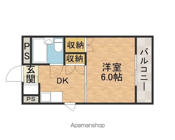 パークサイドマンションの間取り写真