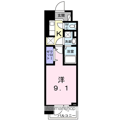 スアヴィス平塚宝町 211 ｜ 神奈川県平塚市宝町4-27（賃貸マンション1K・2階・28.33㎡） その2