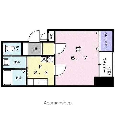 グレース栗林の間取り写真