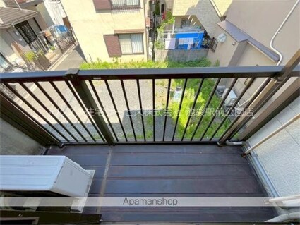 山一上中里ステーツ[1K/17.8m2]のバルコニー