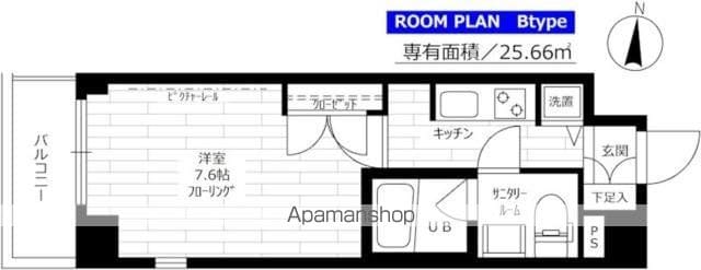 ステージファースト恵比寿二番館の間取り写真