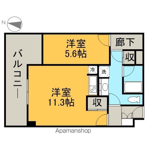 ミュプレ矢場町の間取り写真